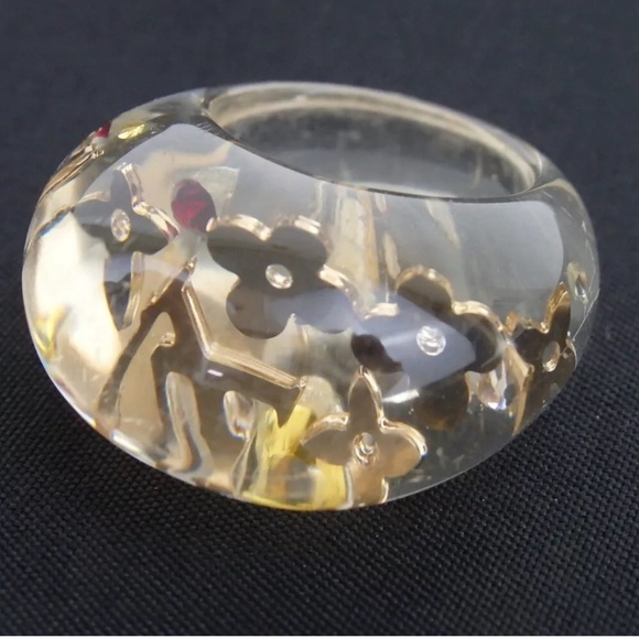 Authentic LOUIS VUITTON Berg Inclusion ring plastic 💝 - Picture 3 of 4